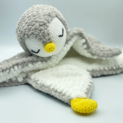 Crochet Pattern Comforter Penguin / Crochet Pattern Comforter Penguin